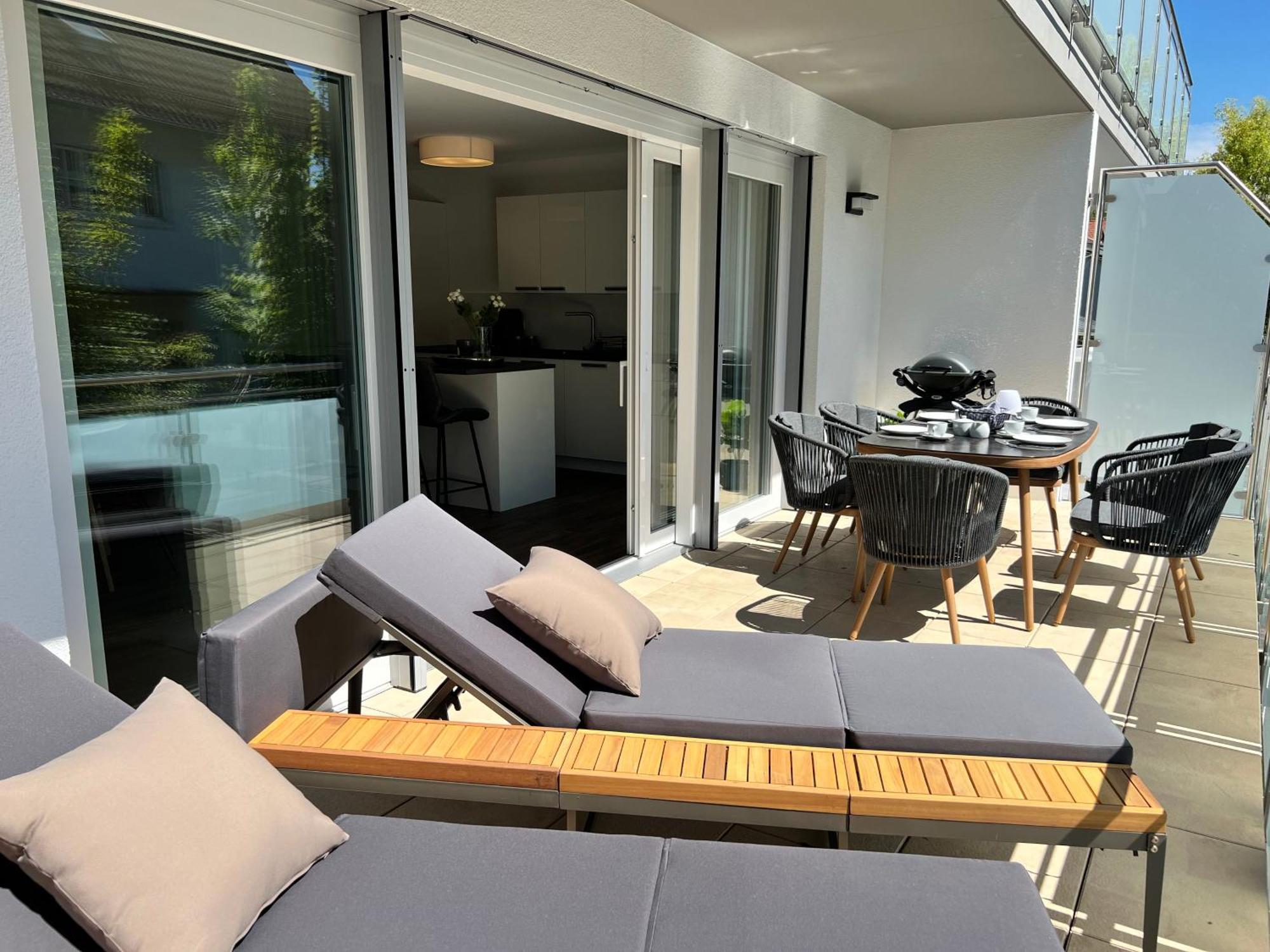 Neues Seeapartment Uberlingen Luaran gambar