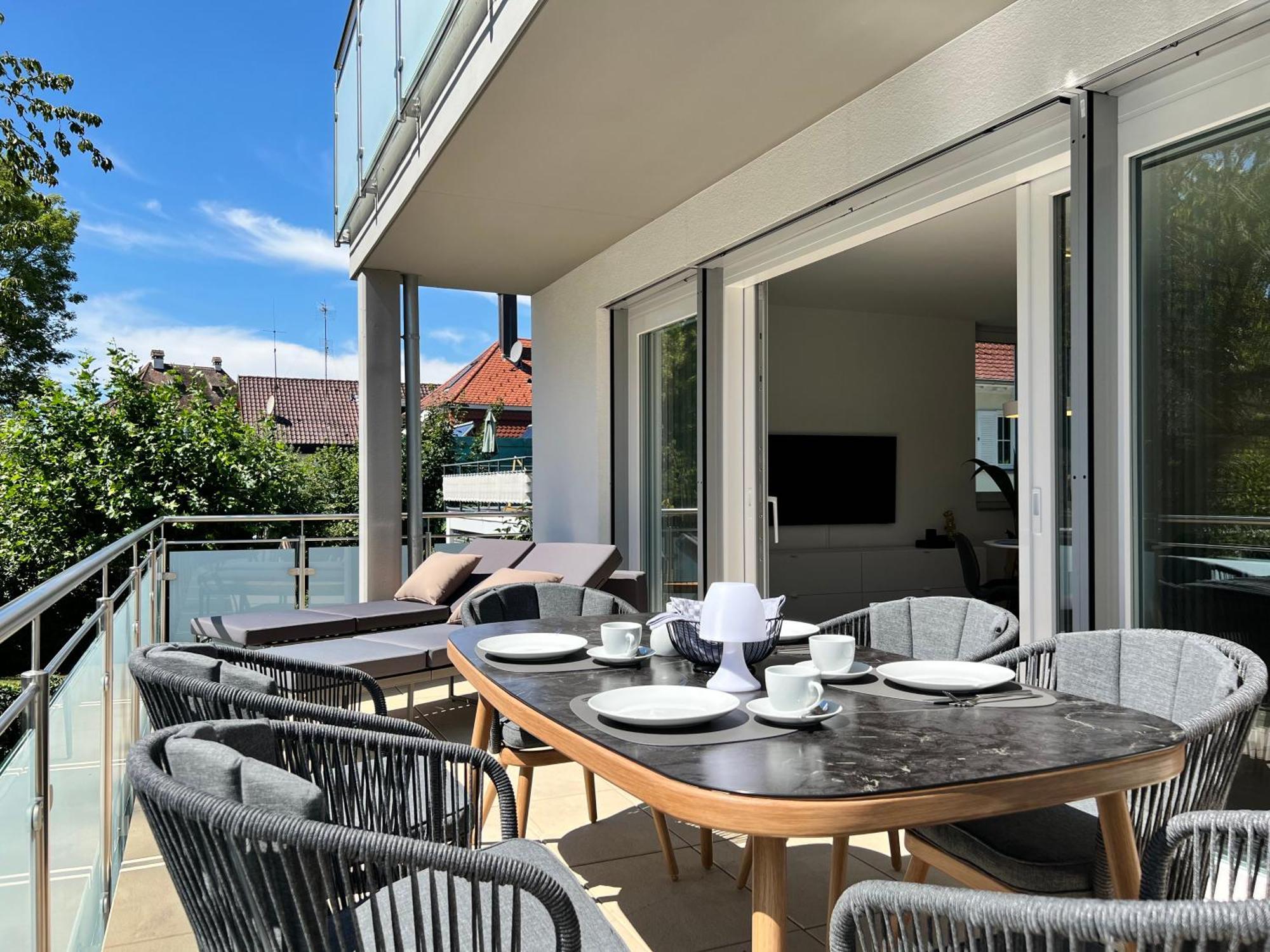 Neues Seeapartment Uberlingen Luaran gambar