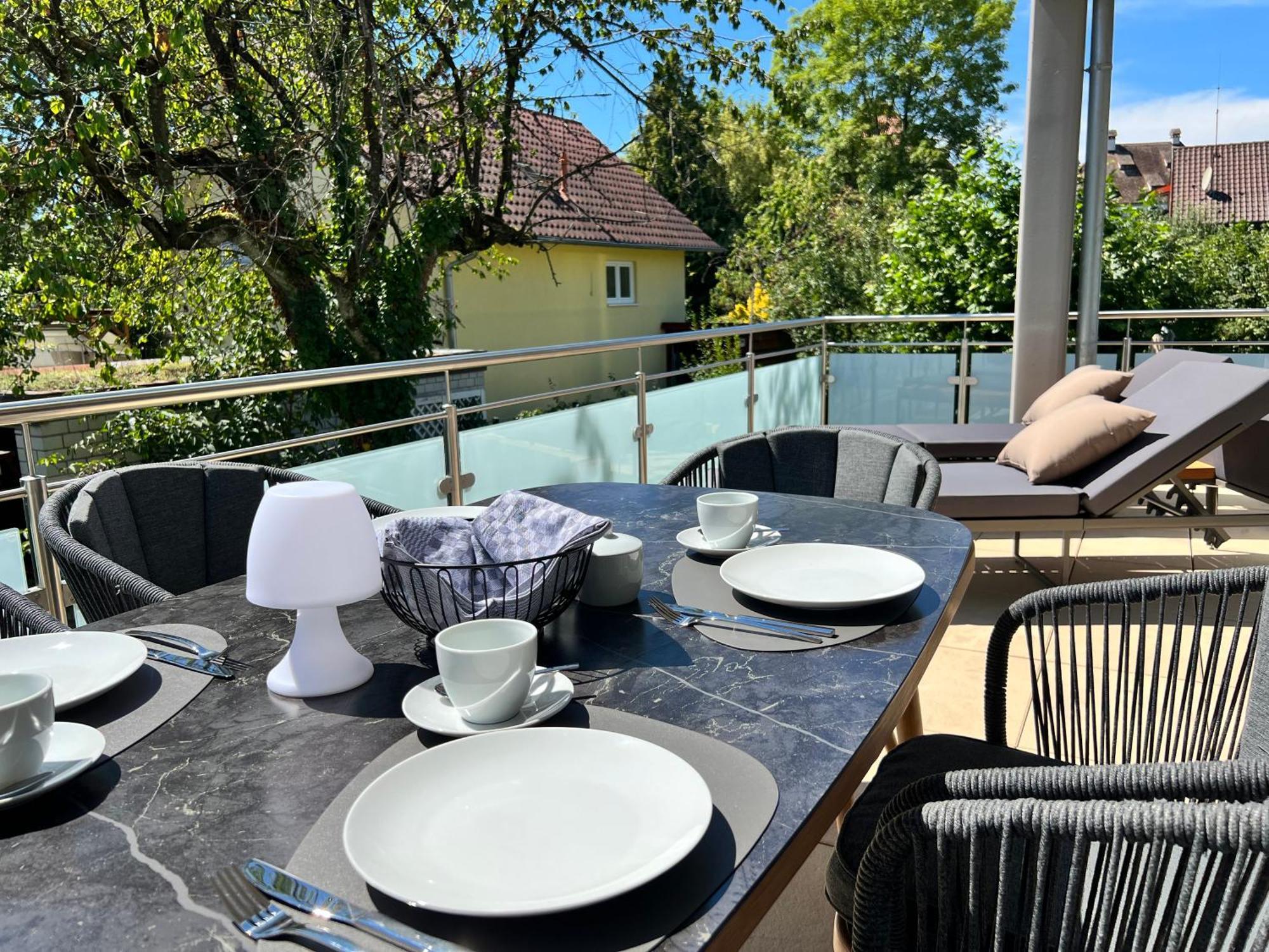Neues Seeapartment Uberlingen Luaran gambar